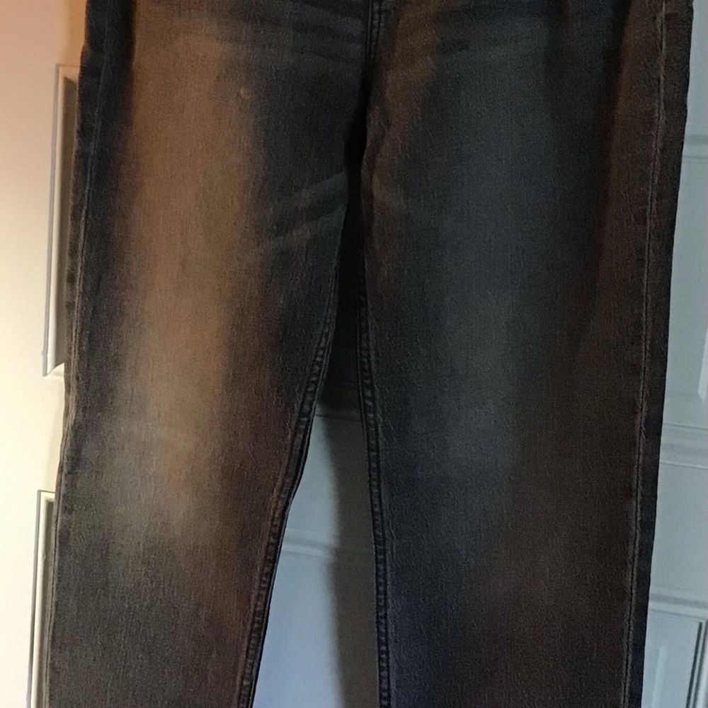 Women’s Charcoal Straight Jeans